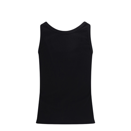 Tank Top in Cotton Rib Stretch - Image 2