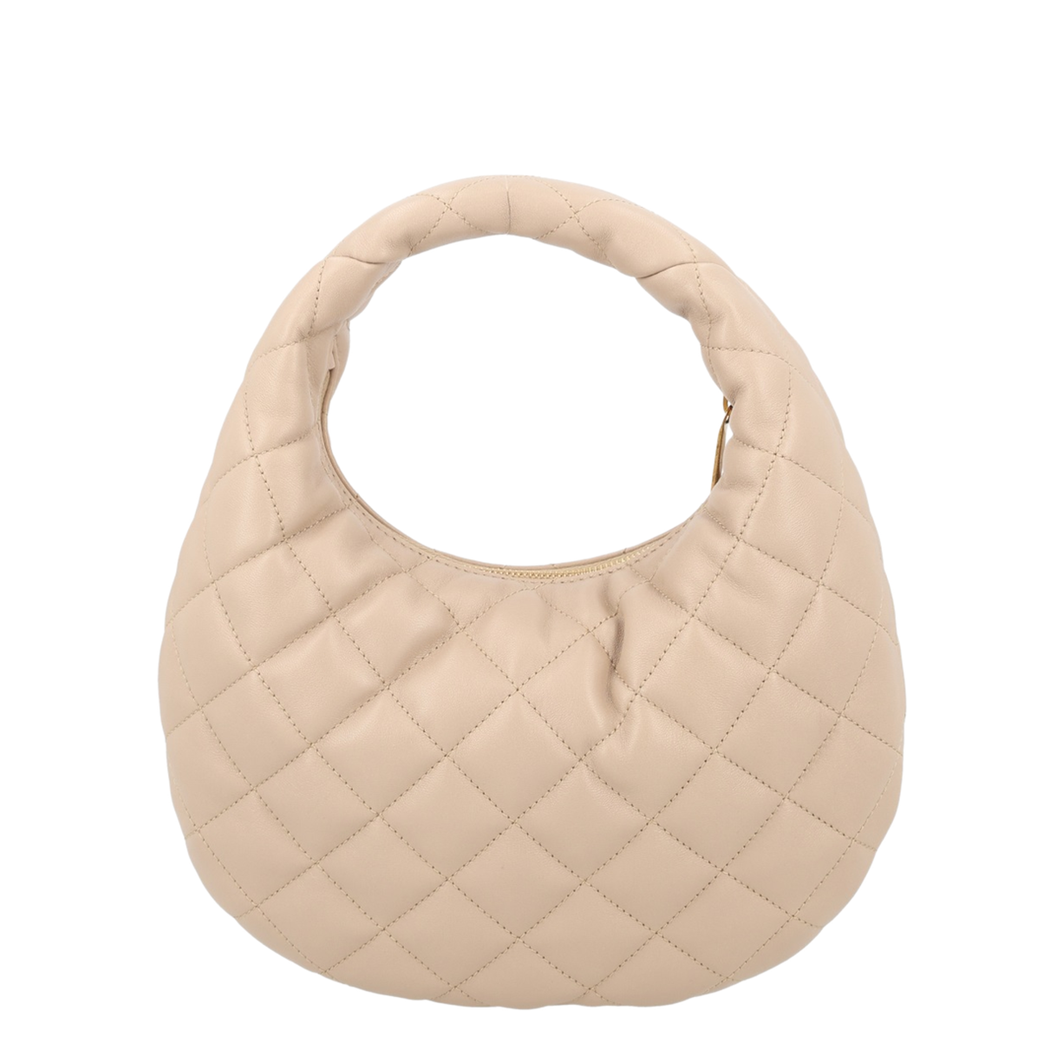 ICARINO in quilted nappa in Beige - Image 2