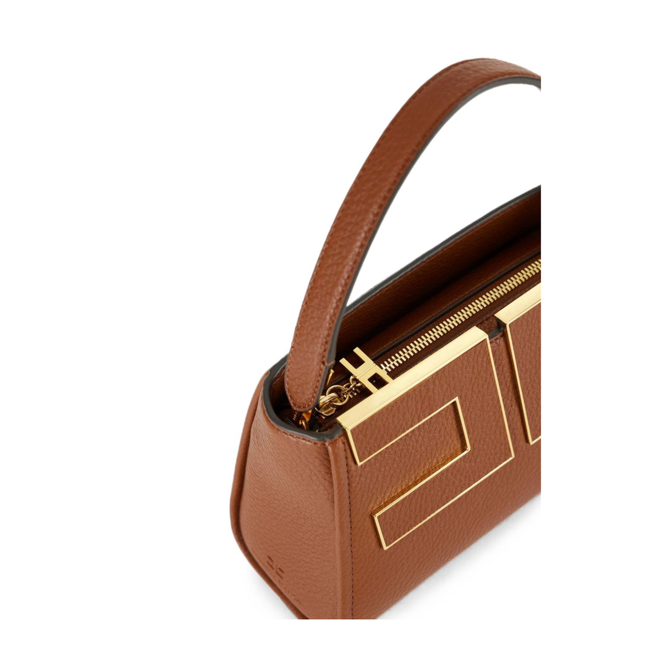 Peekaboo ISeeU Small Calfskin Handbag - Brown - Image 5
