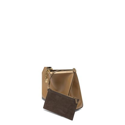 Shoulder Bag Leather Brown - Image 4
