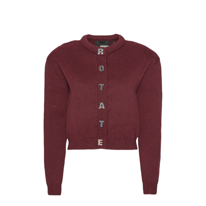 Cardigan With Letters - Image 1