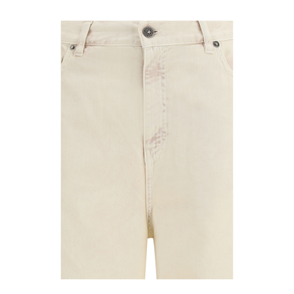 Wide-leg Cotton Denim Jeans - Image 3