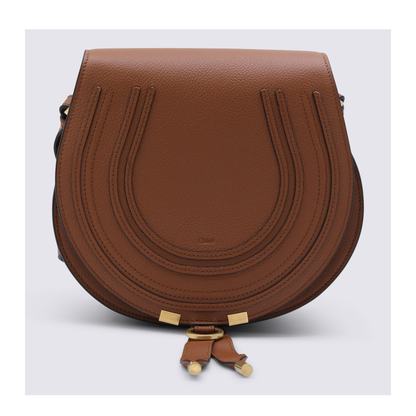 Marcie Calfskin Saddle Bag - Tan - Image 2
