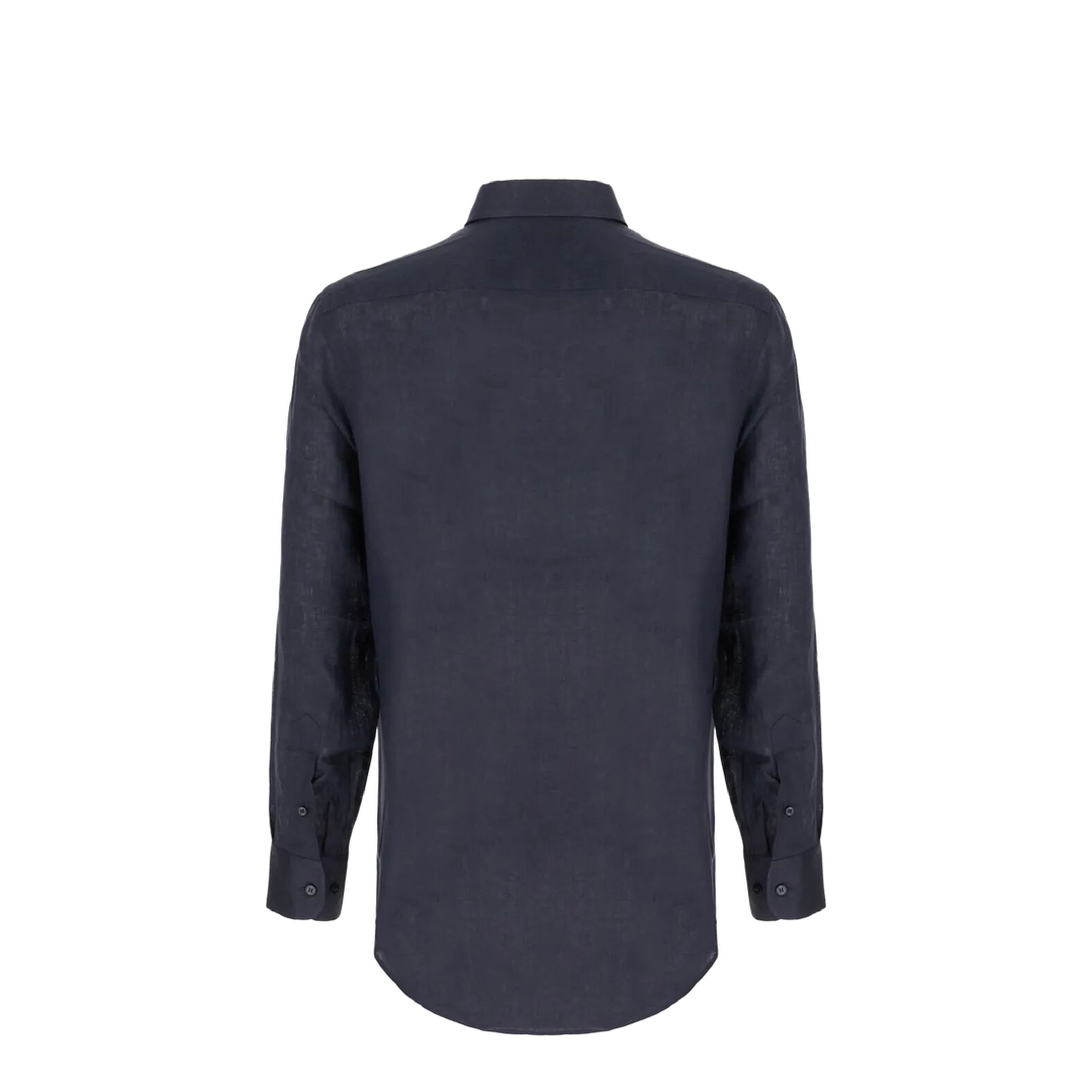 Linen Shirt with Pegaso Embroidery - Image 2