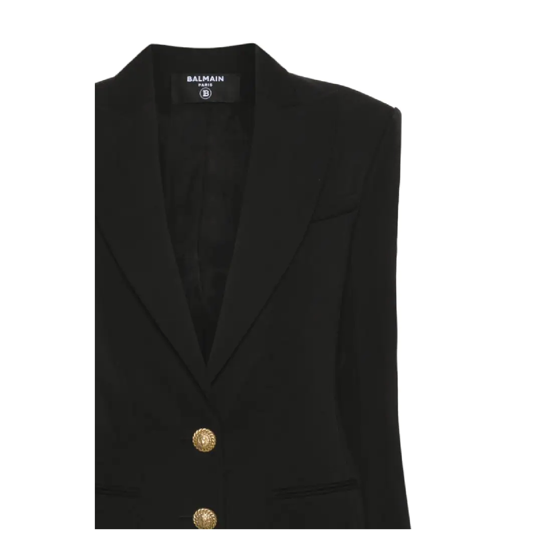 Black Single-Breasted Blazer - Image 2