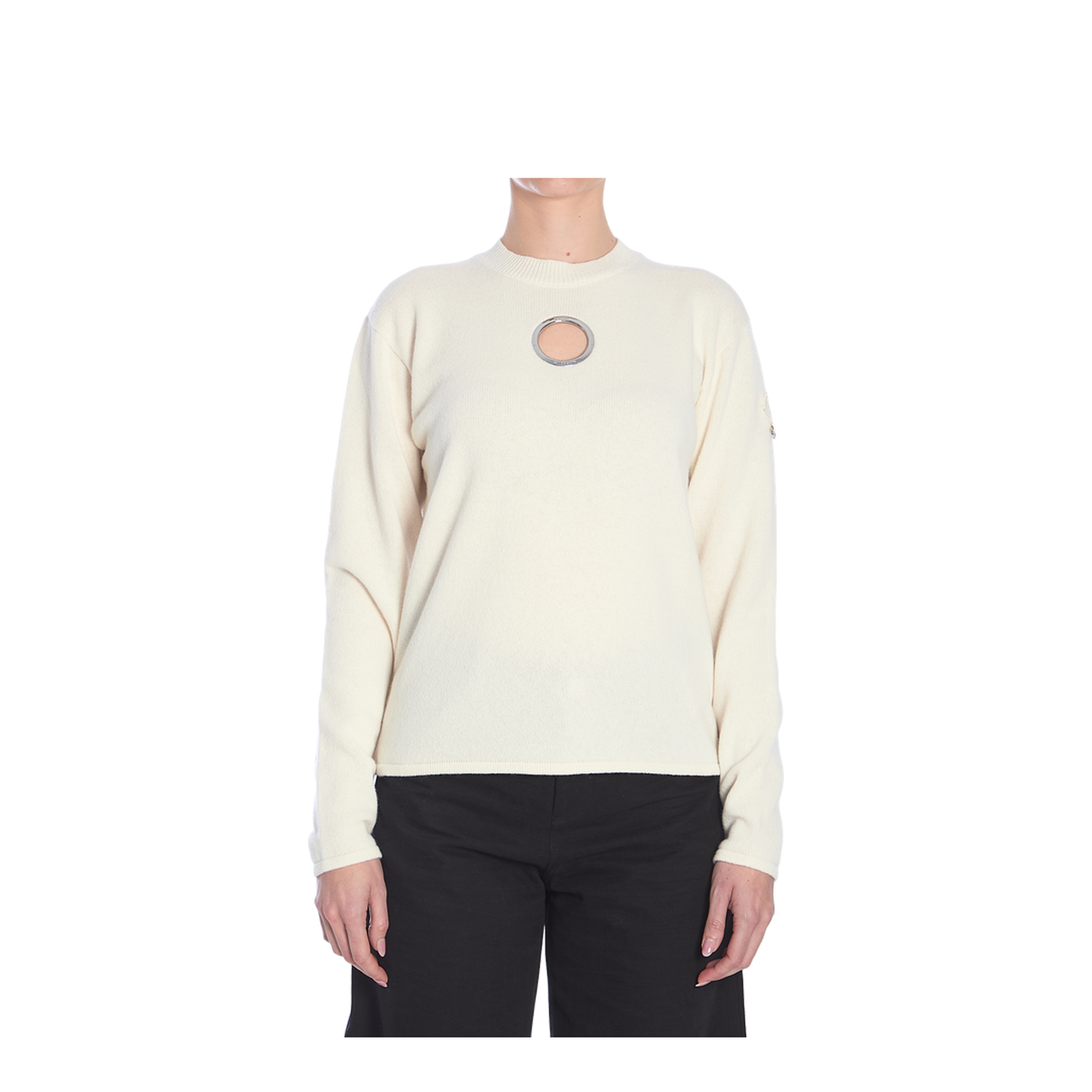 White Wool Sweater - Image 1
