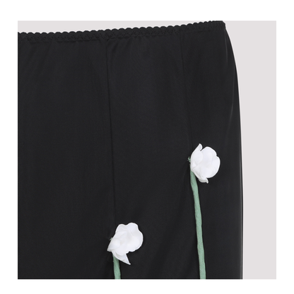 Midi Skirt Flower Details - Image 6