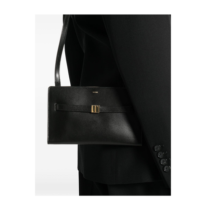 Belted Leather Crossbody Bag - Image 3