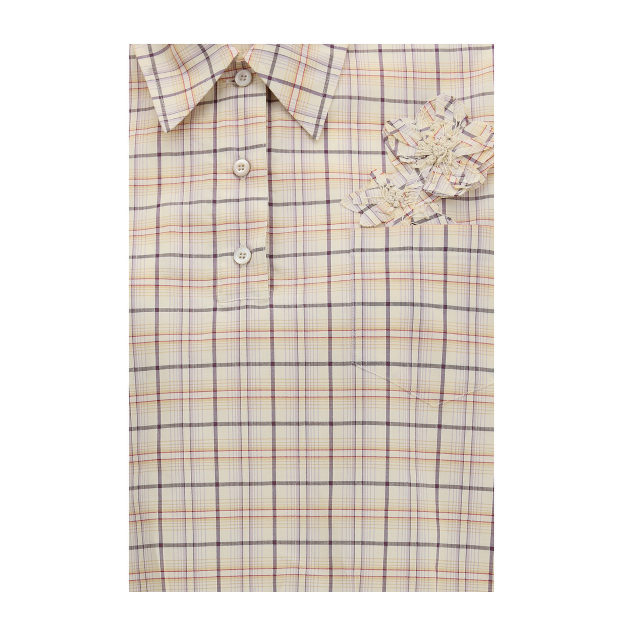Checked Poplin Shirt - Image 3