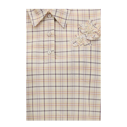 Checked Poplin Shirt - Image 3