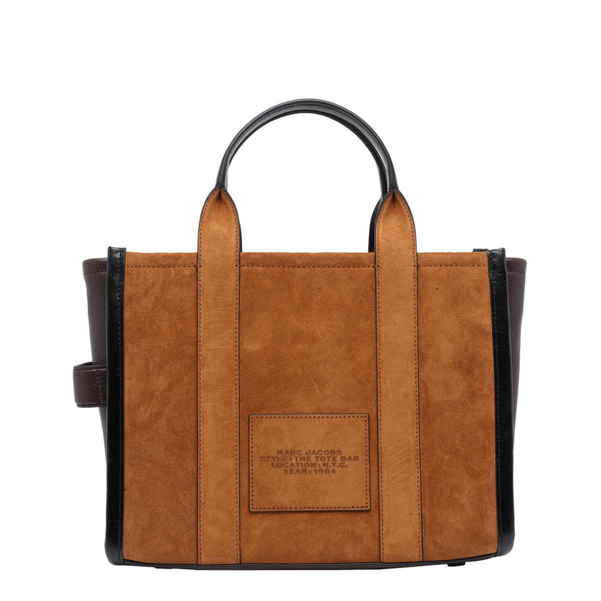 Medium Suede Tote - Copper Tan - Image 3