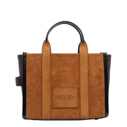 Medium Suede Tote - Copper Tan - Image 3