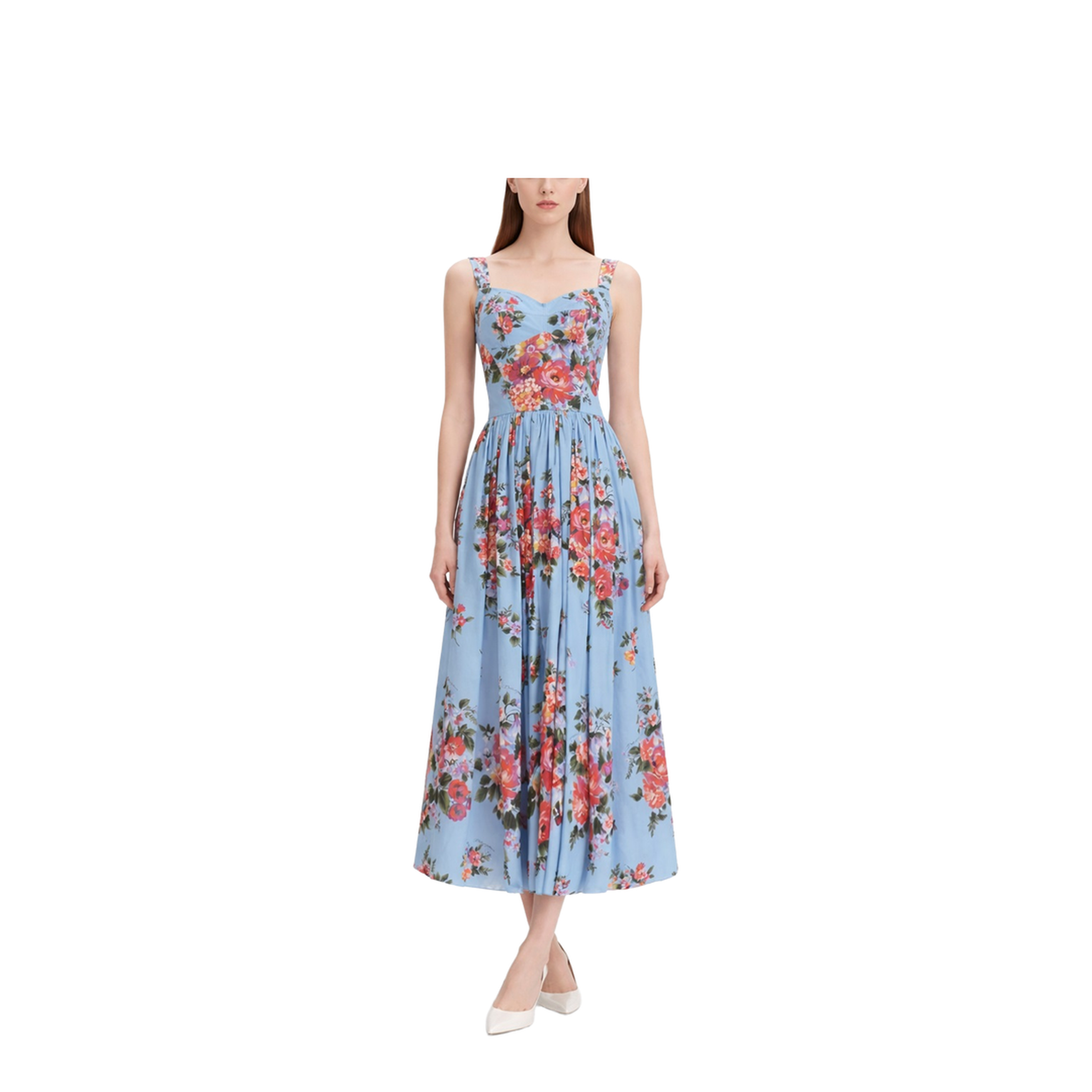 Maxi Dress with Floral Print - Image 2