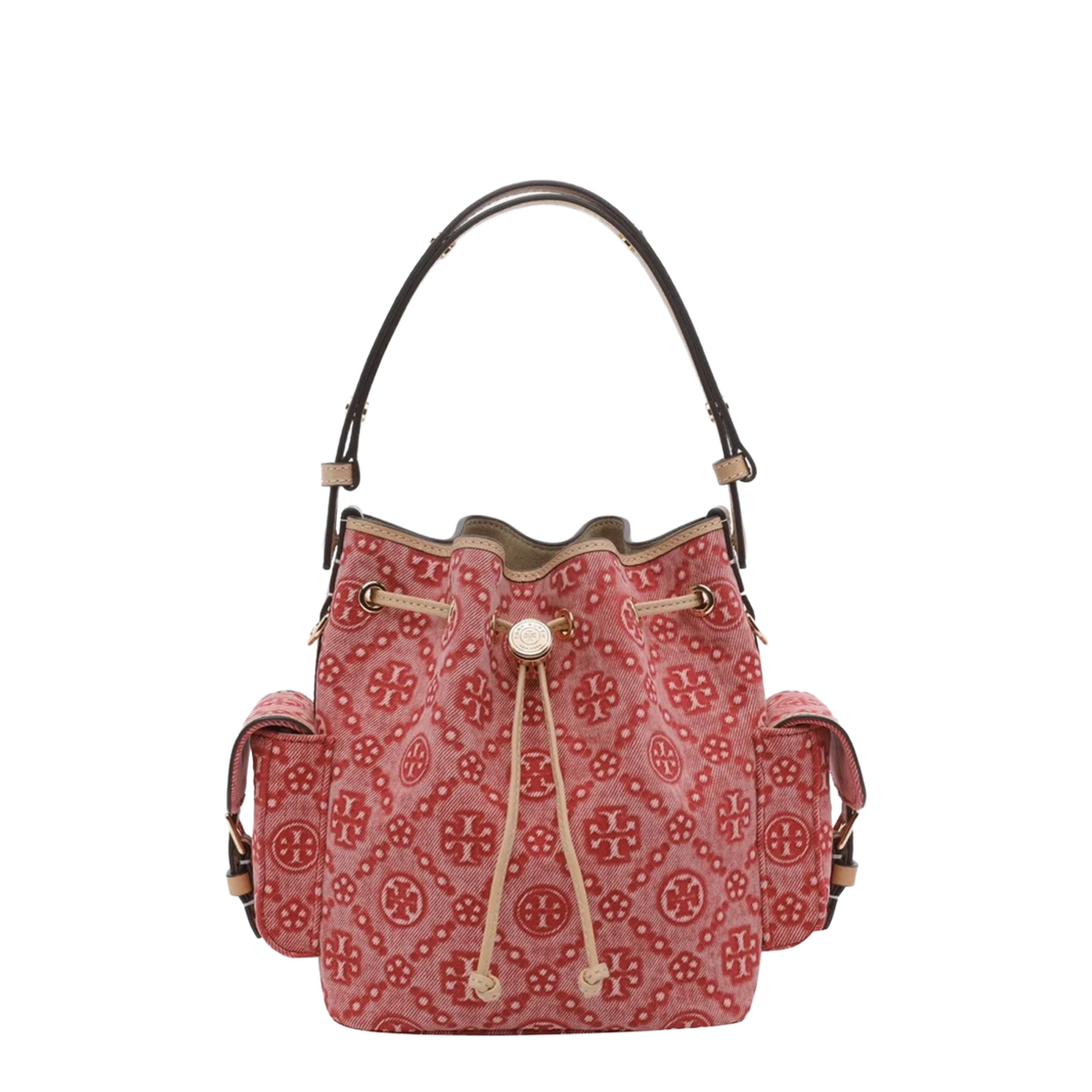 Denim T Monogram Bucket Bag - Image 1