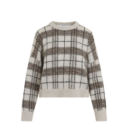 Check Sweater - Image 2