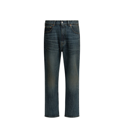 Straight Leg Jeans In Storm Wash - Image 1