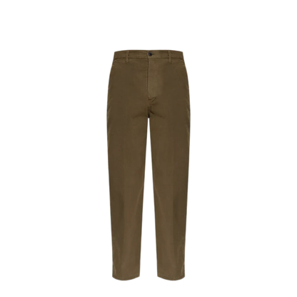 Cotton Trousers with Side Pocket - Image 1