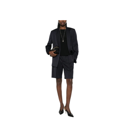 Double-Breasted Wool Tailored Jacket - Image 5