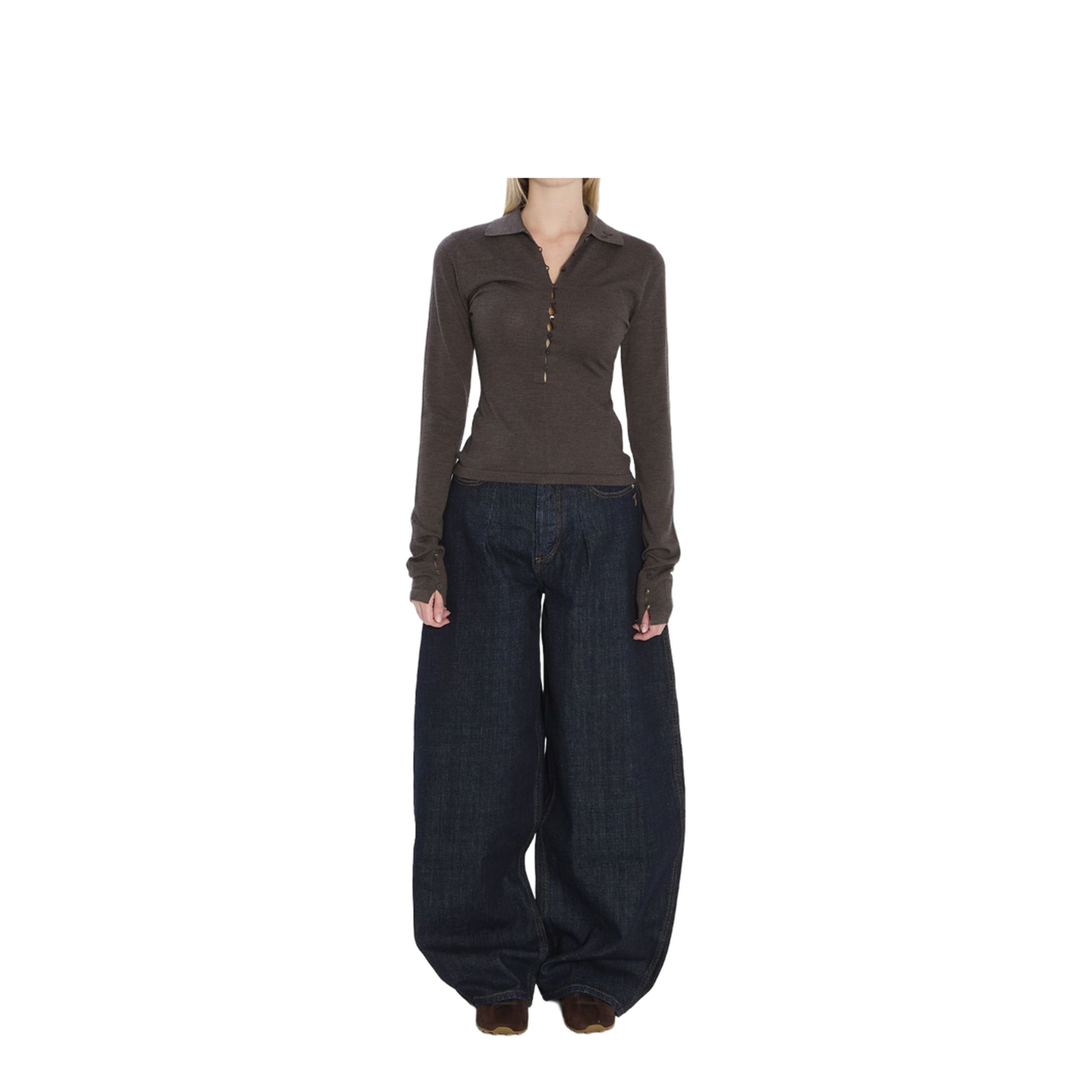 T-shirts and Polos Brown - Image 4