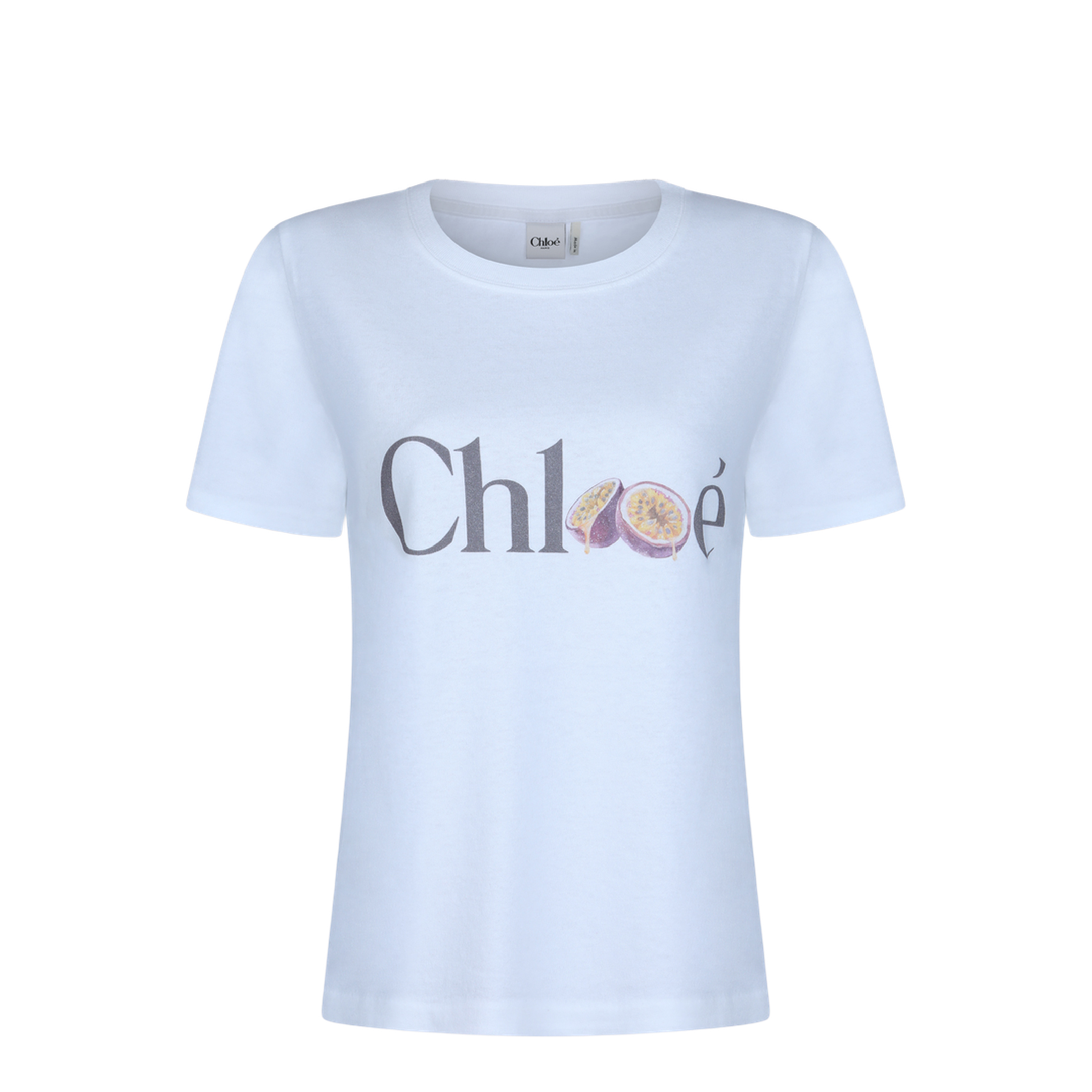 Baby Fit Logo T-Shirt in Cotton Jersey White - Image 2