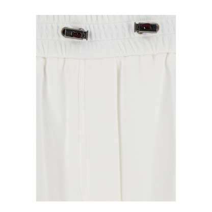 Piqué Cotton Joggers - Image 3