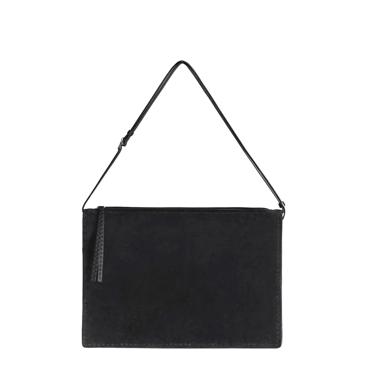 Glove Pochette Calf Leather Clutch - Black - Image 1