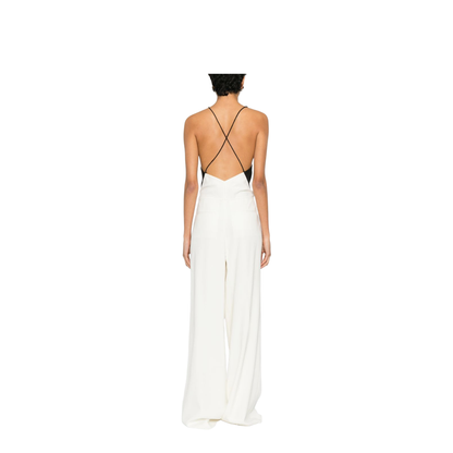 Silk Long Jumpsuit - Image 3