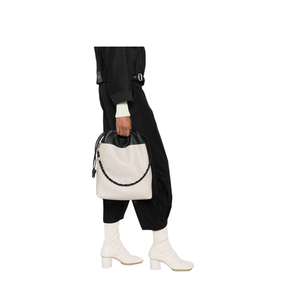 Flamenco Purse Tote in Mellow Nappa Lambskin - Image 4