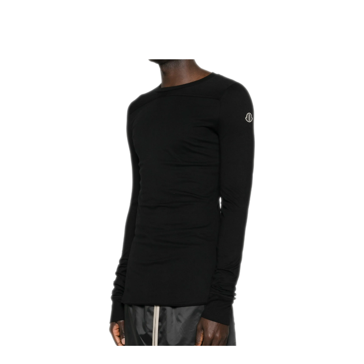 Black Cotton Sweater - Image 4