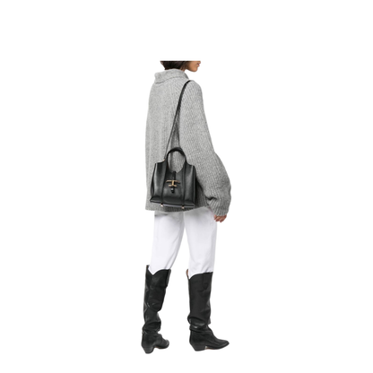Timeless Shopping Bag in Leather Mini - Image 4