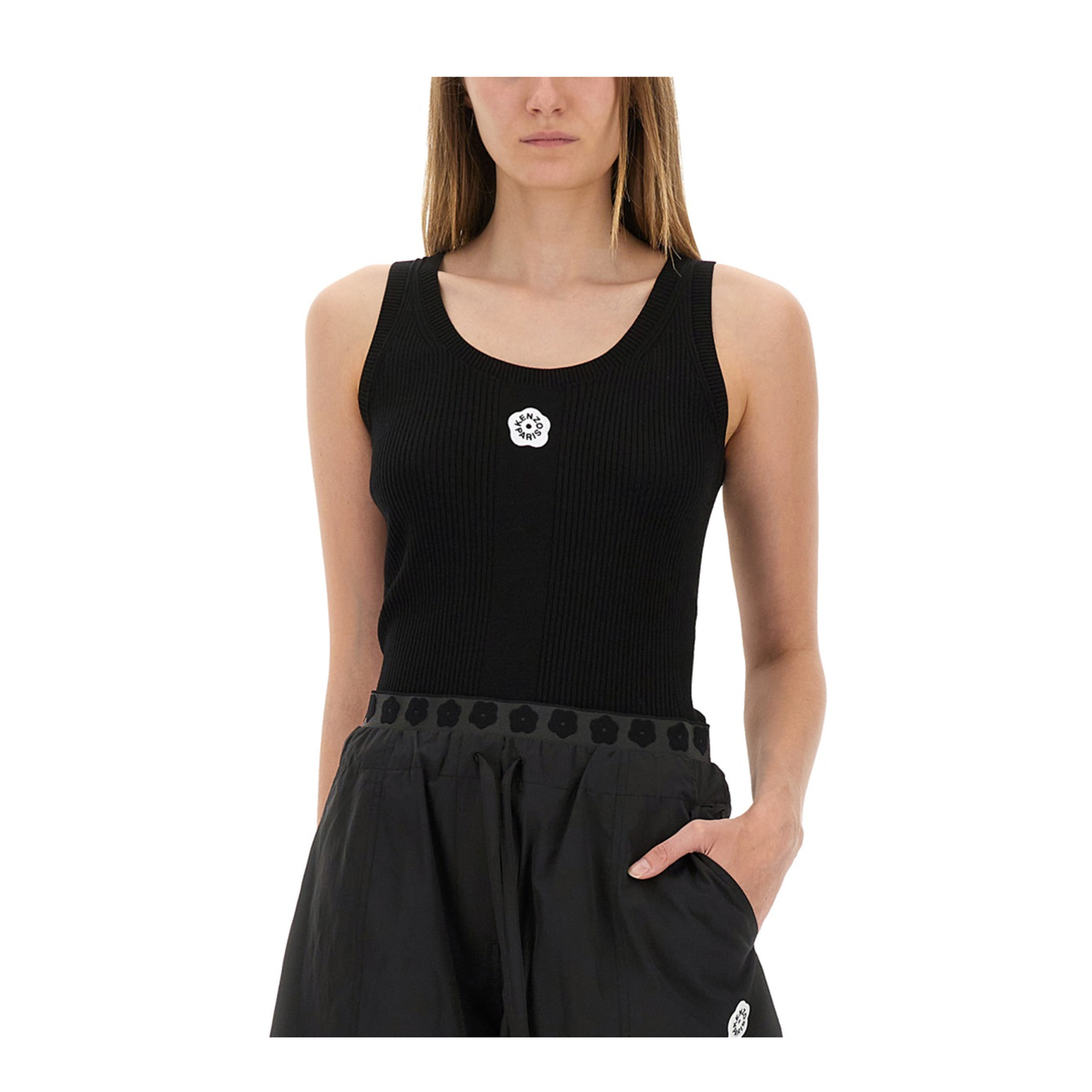 Tank Top with Embroidery Boke Flower 2.0 - Image 4