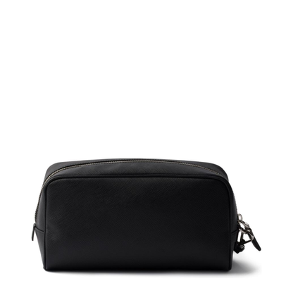 Saffiano Pouch - Black - Image 4