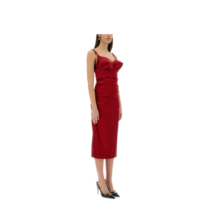 Longuette Dress with Cone Cups - Image 2