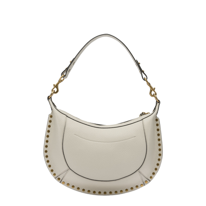 Naoko Calfskin Shoulder Bag - Cream - Image 3