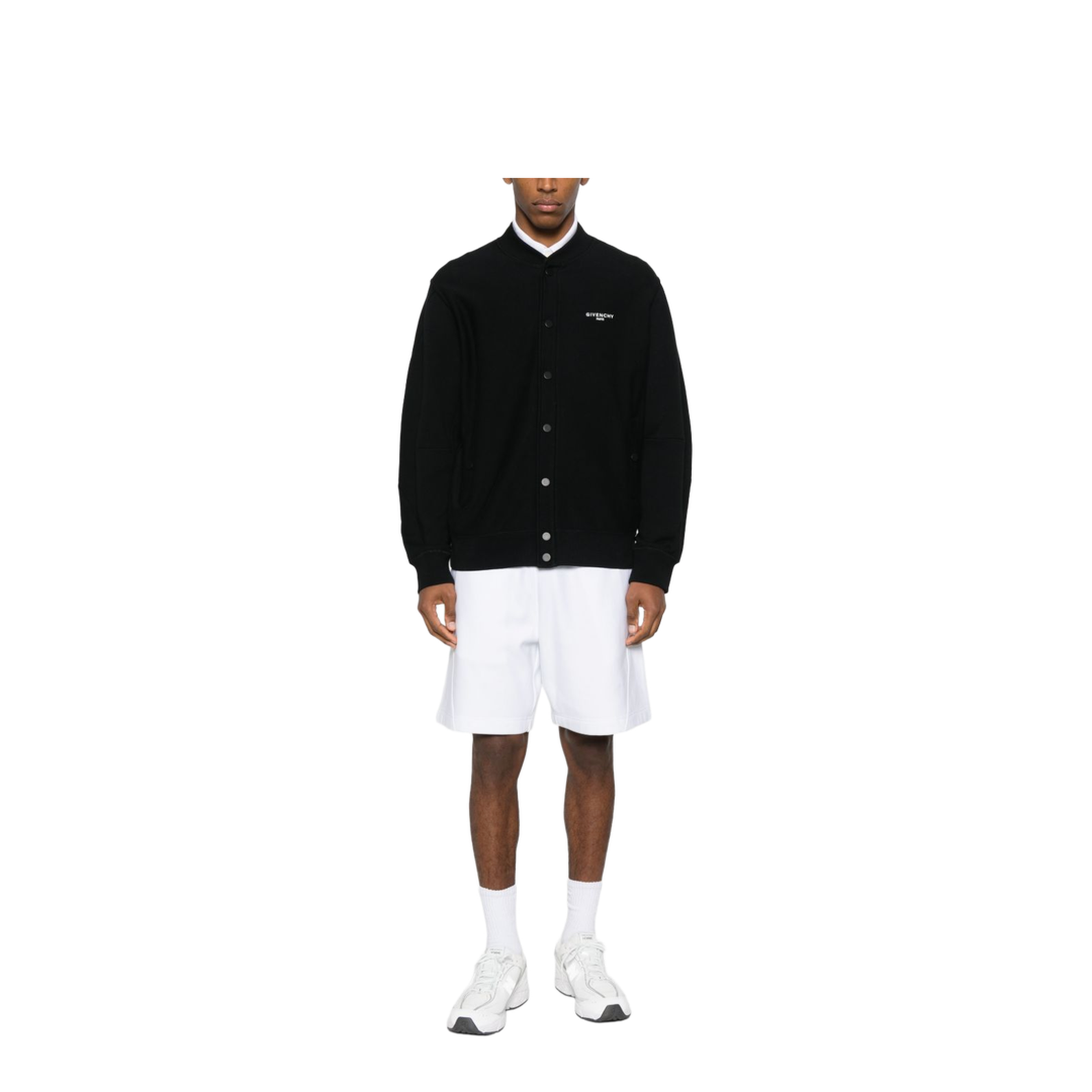 Cotton Cardigan Black - Image 3