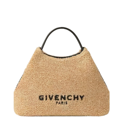 Facet Nano Sponge Raffia Tote - Natural - Image 1