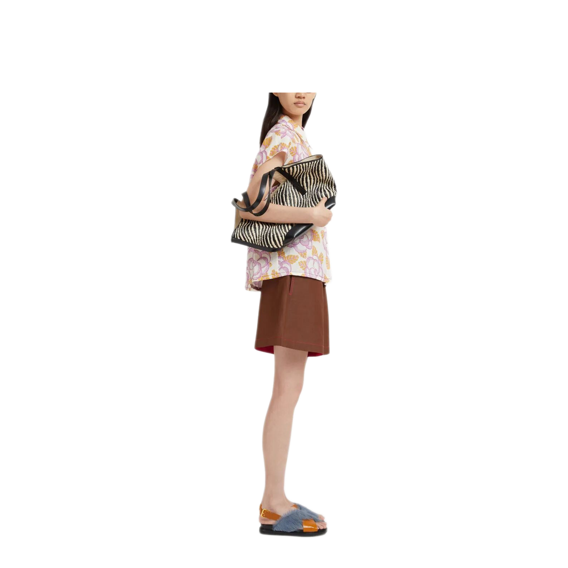 Floral Cap-Sleeved Shirt - Image 5