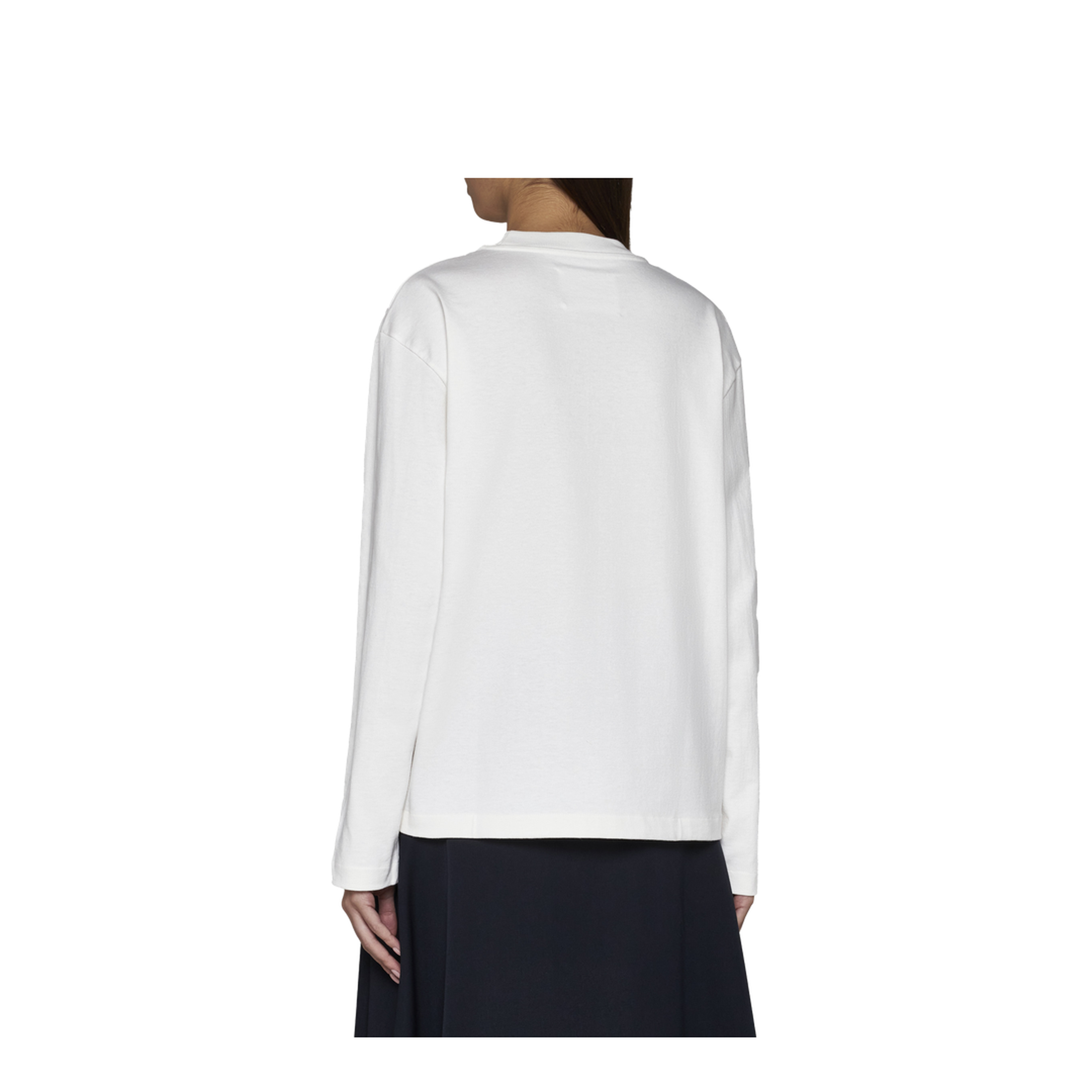 Ivory Cotton T-Shirt - Image 4