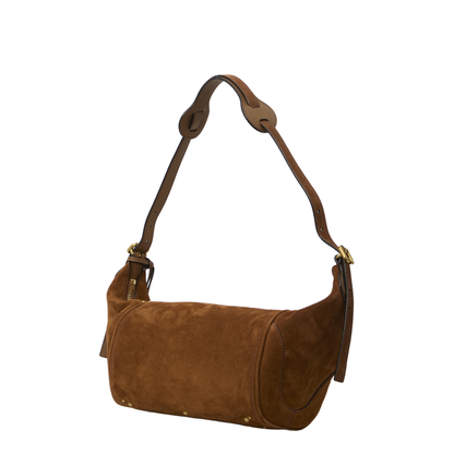 Paddington Suede Calfskin Crossbody - Vintage Brown - Image 2