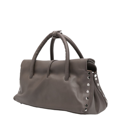 Dotta Centauro Small Leather Handbag - Brown - Image 2