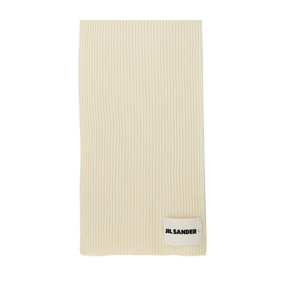 Wool Scarf Ivory - Image 2