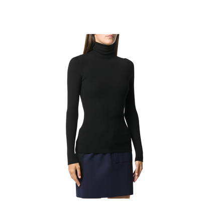 Merino Fine Rib Top Long Sleeves - Image 4