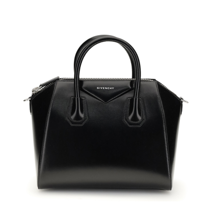 Antigona Small Leather Box Handbag - Image 1