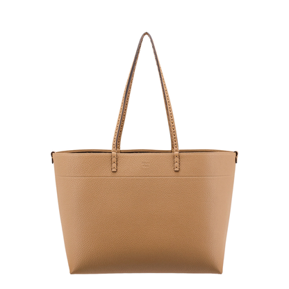 Medium Roll
Beige Leather Bag - Image 3