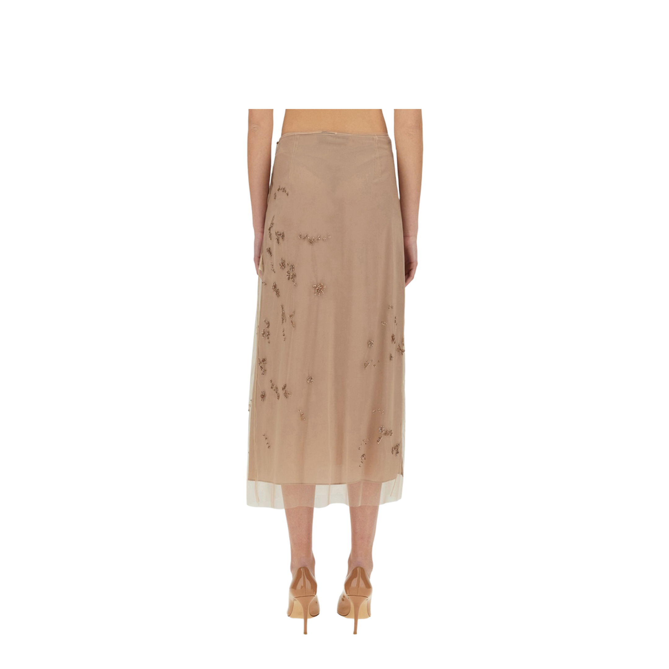 Tulle Skirt with Embroidery - Image 3