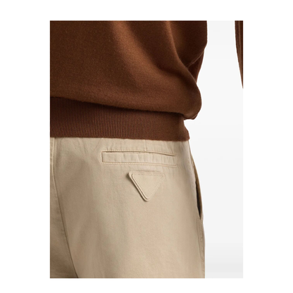 Vintage-Effect Cotton Bermudas - Image 4