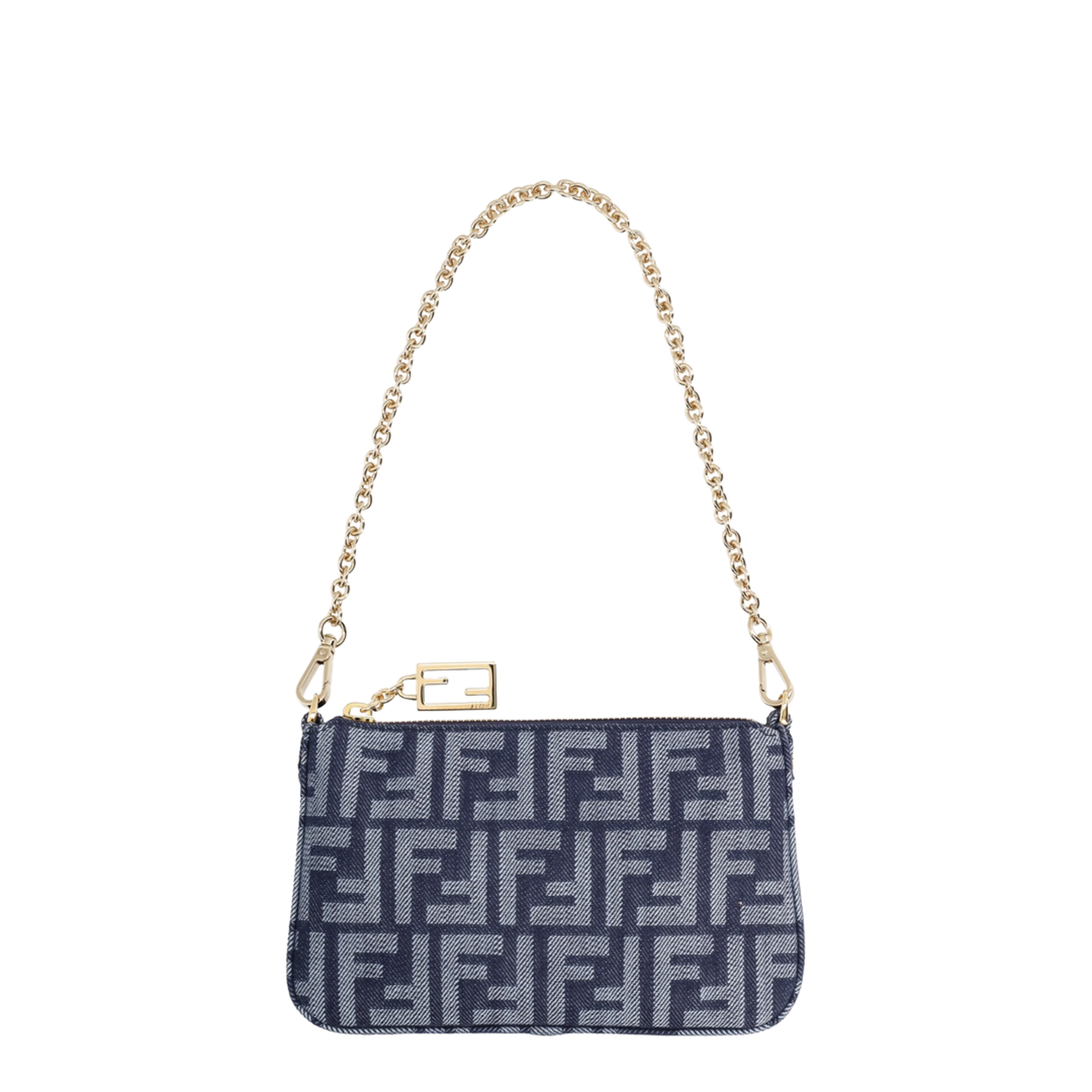 Blue Baguette Mini Clutch - Image 1