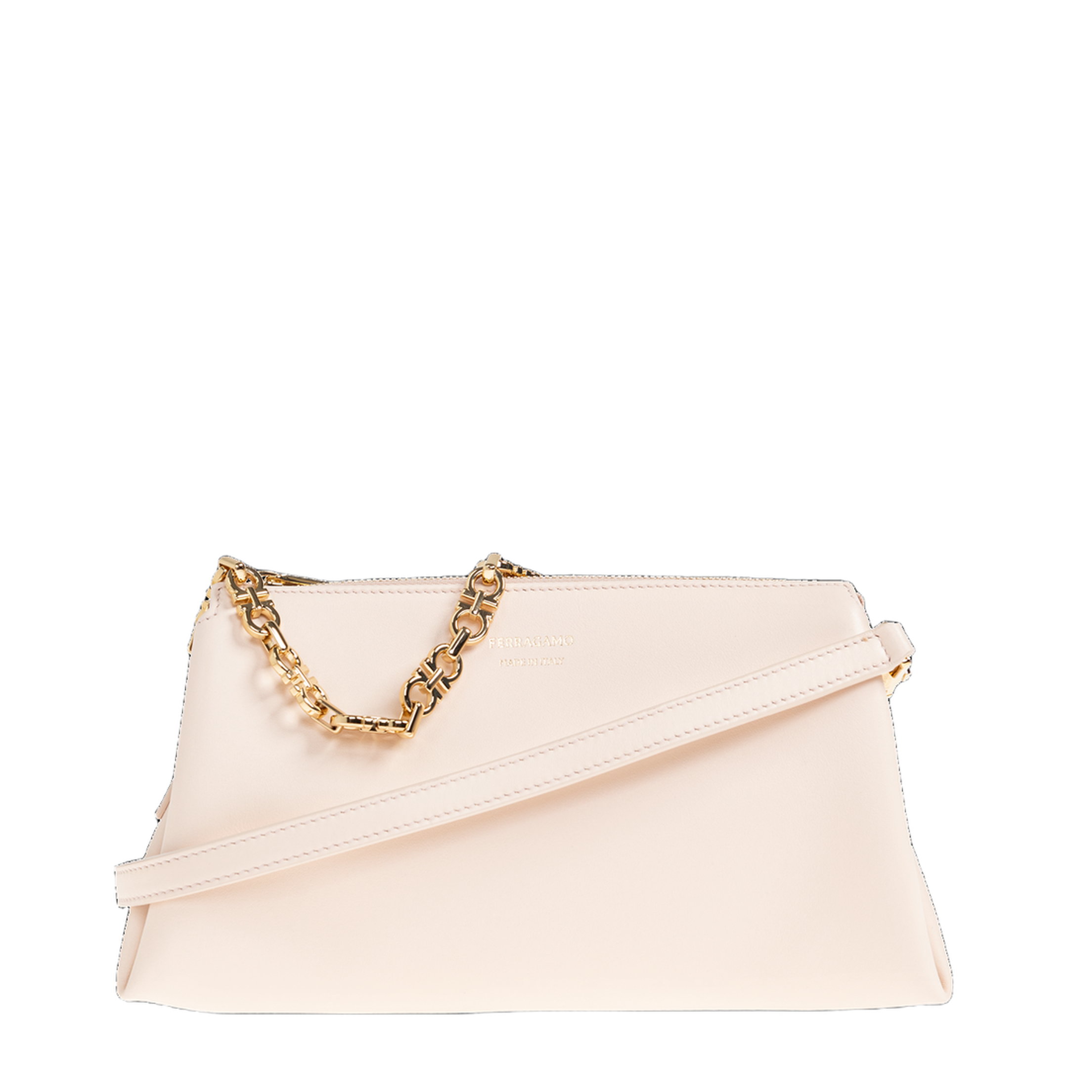 Gancini chain mini bag - Ballet pink - Image 1