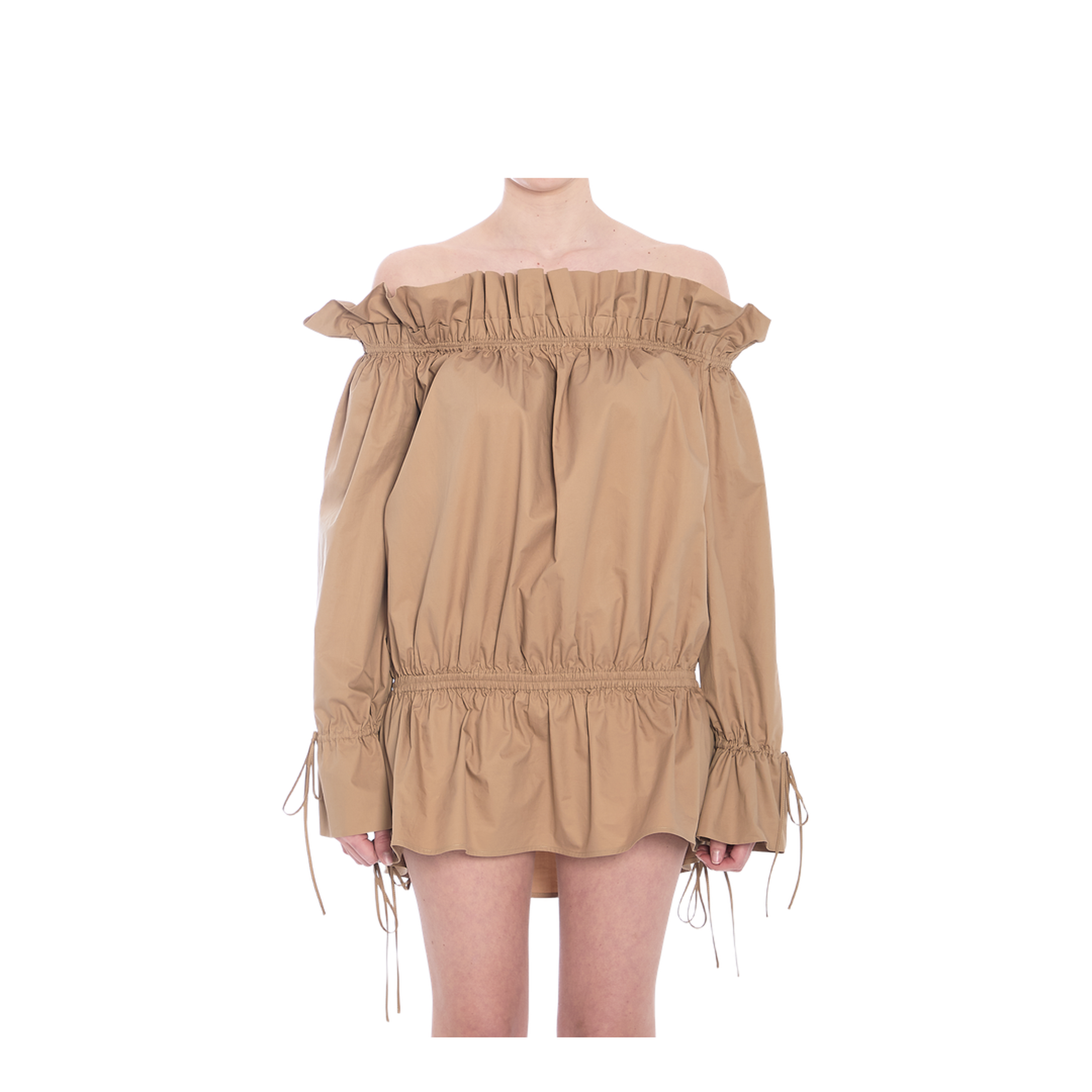 Ruched Mini Dress - Image 1