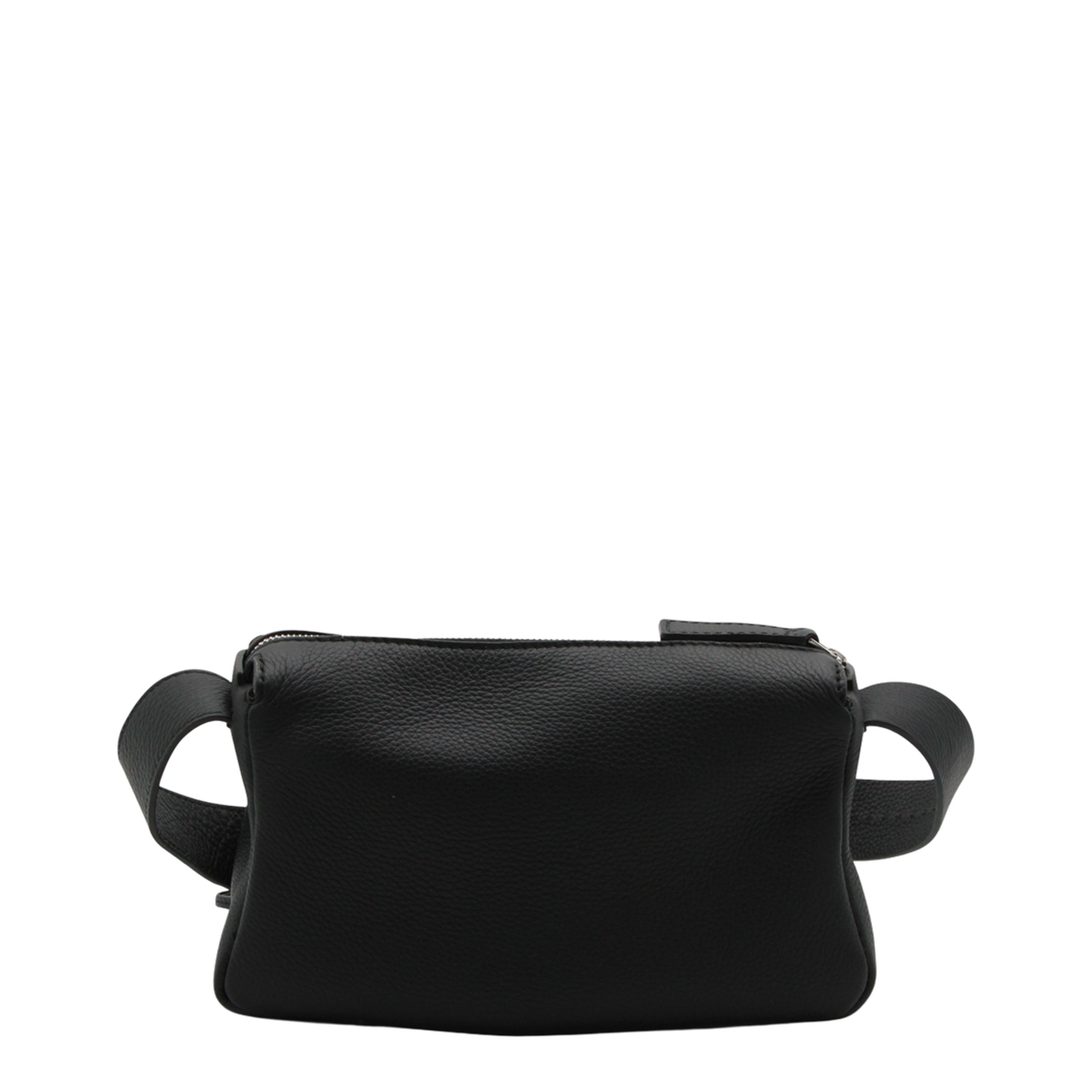 Skipper Bag Small Calfskin Shoulder Bag - Black - Image 3